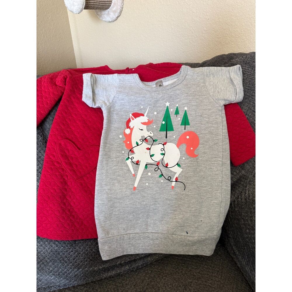 Toddler‎ Girl 4T Winter Dress Bundle – Cat & Jack + Instant Message